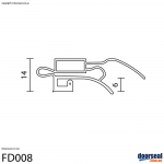Fisher And Paykel: N405G (Screw In or Moulded Lip) - Freezer